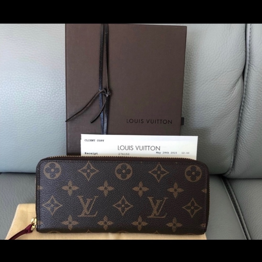 🌺LV Clemence wallet - fuchsia🌺